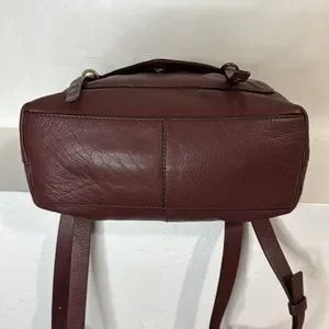Lucky Brand mahogany leather backpack w/ brass studs Lucky Brand | Bags | Lucky Brand Mahogany Leather Backpack W  main image 3